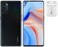 OPPO RENO 4 Pro 5G Czarny + Enco Free Białe - 1380834 - zdjęcie 1